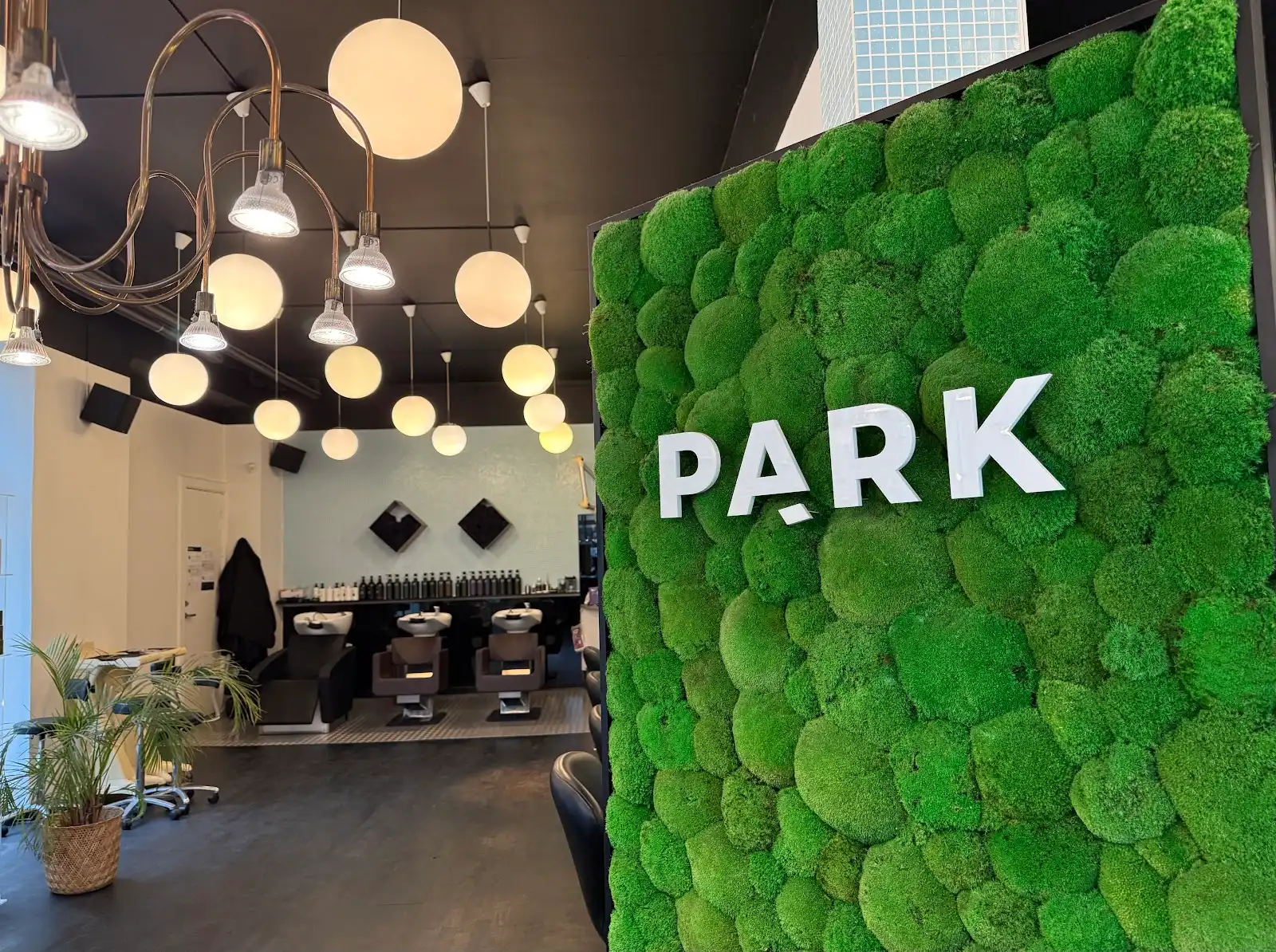 PARK mosvæg og vaskstationer