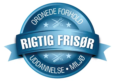 Rigtig Frisør badge
